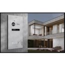 BALTER EVO HD RFID/FINGERPRINT Video Türsprechanlage Silb 3FAM 3xWiFi Monitor SW
