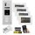 BALTER EVO HD RFID/FINGERPRINT Video Türsprechanlage Silb 4FAM 4xWiFi Monitor WS