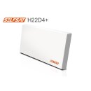 Selfsat H22DQ+ Flachantenne mit austauschbaren Quattro...