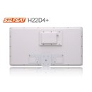 Selfsat H22DQ+ Flachantenne mit austauschbaren Quattro...