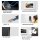 BALTER EVO HD RFID/FINGERPRINT Video Türsprechanlage Silber 1-FAM 4xMonitor Weiß