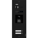BALTER EVO HD RFID/FINGERPRINT Video Türsprechanlage Black 2-FAM 3x Monitor Weiß