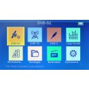 Summit SCT 845 SE Satelliten Messgerät Sat Finder für DVB-S/S2/S2X, T/T2, C Digitales Messgerät mit 4,3" TFT LCD Display inkl. Steckernetzt