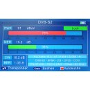 Summit SCT 845 SE Satelliten Messgerät Sat Finder für DVB-S/S2/S2X, T/T2, C Digitales Messgerät mit 4,3" TFT LCD Display inkl. Steckernetzt