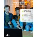 Goobay 64880 9/8 Multischalter /  4K, 8K UHD/DAB+