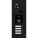 BALTER EVO HD RFID FINGERPRINT Türstation für 4 Familienhaus Black