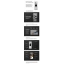 BALTER EVO HD RFID FINGERPRINT Türstation für 3 Familienhaus Silber