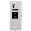 BALTER EVO HD RFID FINGERPRINT Türstation für 3 Familienhaus Silber