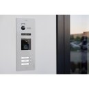 BALTER EVO HD RFID FINGERPRINT Türstation für 3 Familienhaus Silber