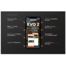 BALTER EVO HD RFID FINGERPRINT Türstation für 4 Familienhaus Silber