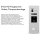 BALTER EVO HD RFID FINGERPRINT Türstation für 4 Familienhaus Silber