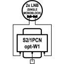 EMP DiSEqC switch S2/1PCNopt-W1 (P.162-IW Option)