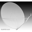 Gibertini Satellitten Antenne OP150S EZ ALU 150 cm Lichtgrau