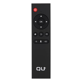 Fernbedienung QU+ ONE 4k H 265 Multimedia Player