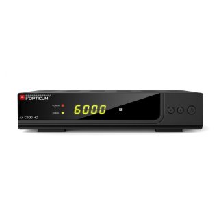 Opticum HD C100 - HDTV Kabelreceiver,Full HD 1080p, EPG, SCART, USB, Schwarz