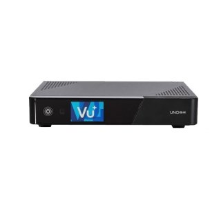VU+ Uno 4K SE 1x DVB-S2X FBC Twin Tuner PVR ready UHD 2160p Linux mit 1TB