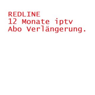 Redline 360 7 Live 12 Monate IPTV Verl&auml;ngerung