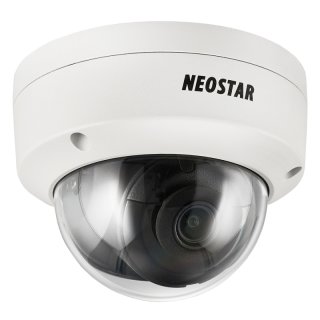 NEOSTAR NTI-D4007IR 4.0MP EXIR IP Dome-Kamera, 2.8mm, 2560x1440p, Nachtsicht 30m, WDR 120dB, H.265+, VCA, PoE/12V DC, IK10, IP67