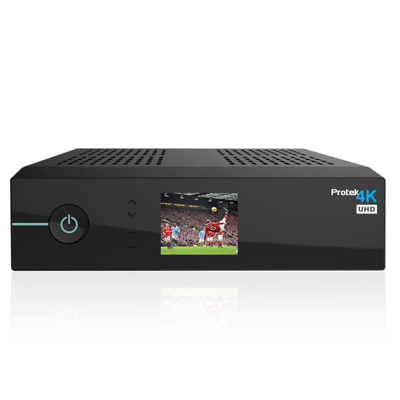 Anadol WLAN Stick Protek 4K V2 Ultra HD Linux E2 Sat-Receiver HDTV UHD Sat IP USB 3.0 Wifi Gigabit LAN H265 Pip 1x DVB-S2X Tuner inkl 